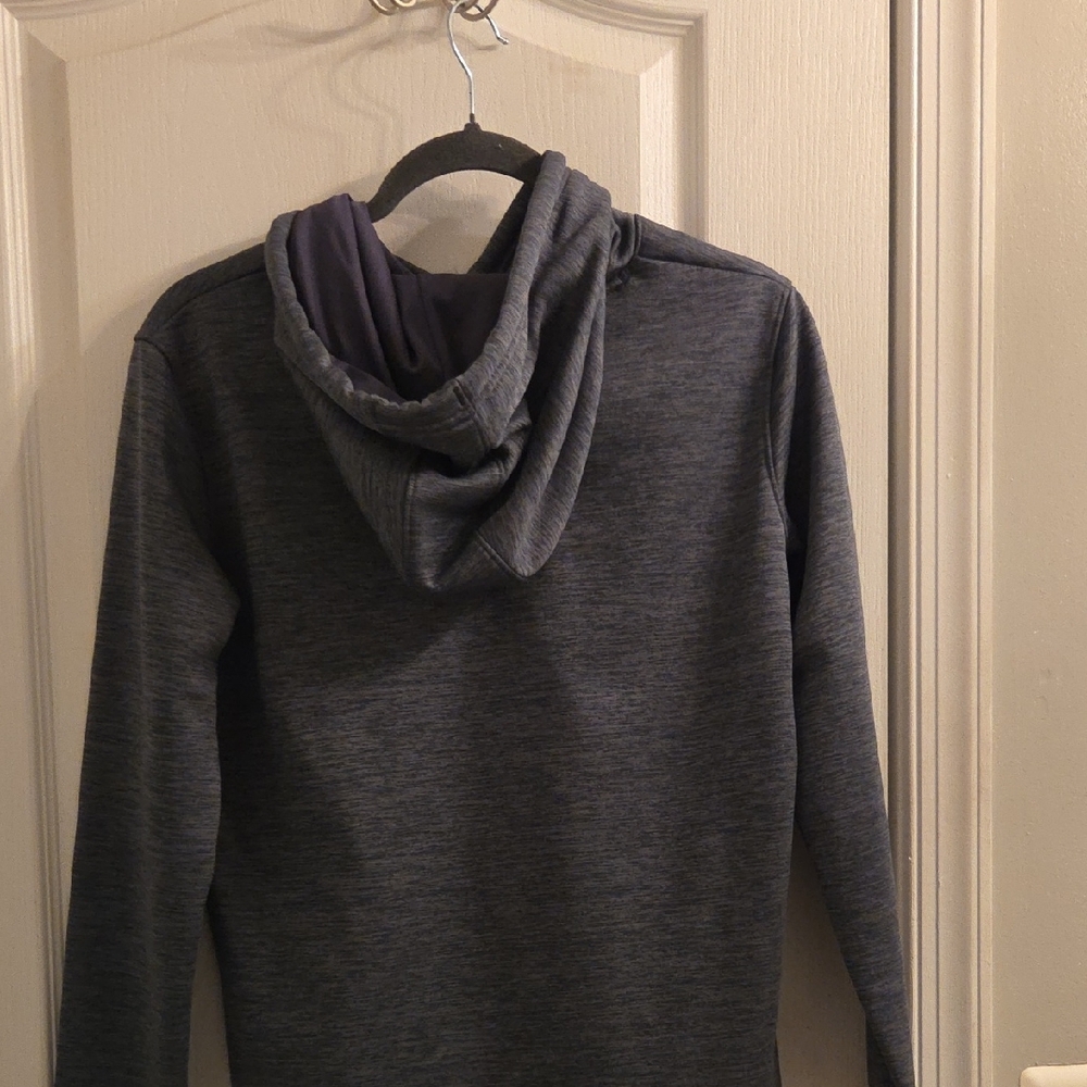 Under Armour Charcoal Hoodie with Logo - Picture 2 of 2